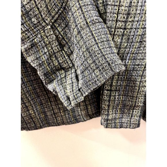 FLAX‎ Multicolor Linen Blazer Top Size Medium - Picture 3 of 4